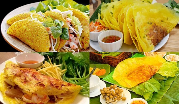 Nét đặc biệt riêng của bánh xèo Miền Trung